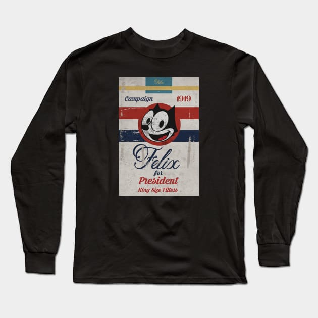 Cartoon Vintage Propaganda Long Sleeve T-Shirt by CTShirts